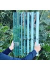quadro-cabideiro-degrade-tons-verdes-ambientado