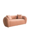 sofa organico terracota de 2 e 3 lugares Morfeu - design assinado hakim hazim