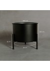 Suporte de Plantas com Vaso Slim Humaitá
