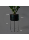 Suporte de Plantas com Vaso Humaitá