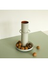 Vaso Quebra-Nozes - Cinza Claro