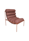 Poltrona Rolos Figo - Base Terracota