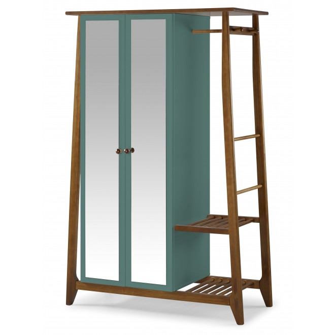 Armário Multiuso Floripa 2 Portas  - Verde Petróleo M521