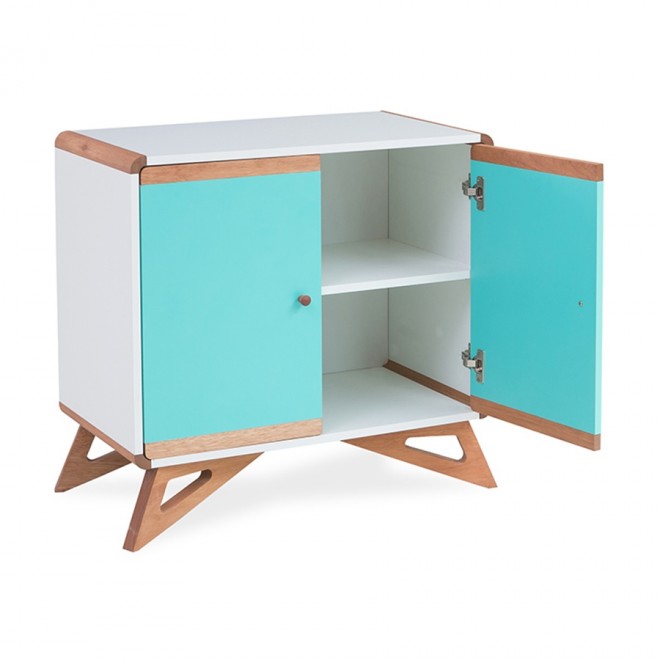 Buffet Mooca Baixo - Branco e Azul