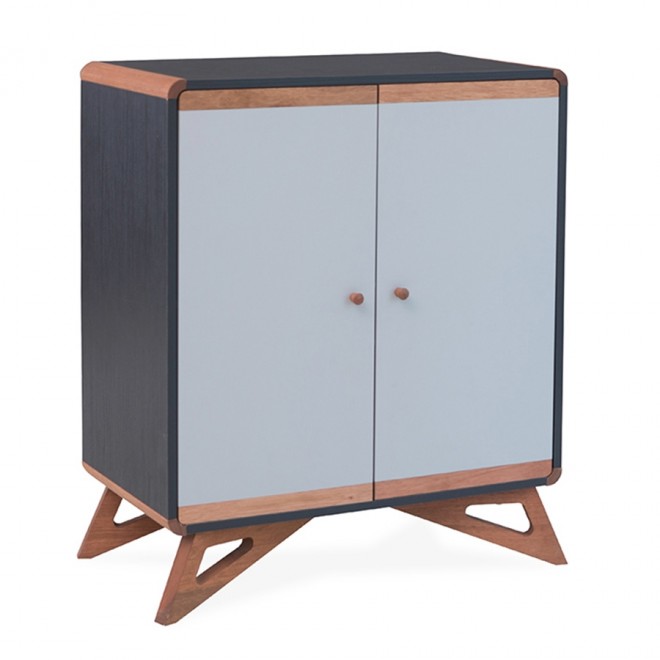 Buffet Mooca Preto - Portas Cinza
