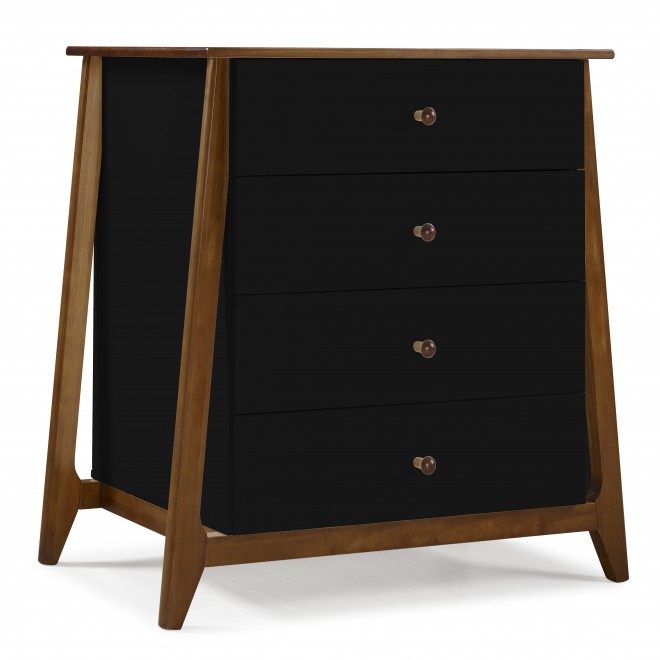 Cômoda Floripa 4 Gavetas - Preto M24