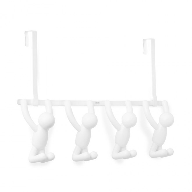Cabideiro de Porta Buddy Branco Grande