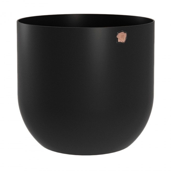 cachepot-aluminio-arredondado-preto