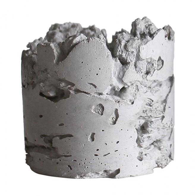 Cachepot Litos Lt - Concreto Natural