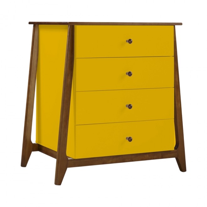 comoda-floria-4-gavetas-amarelo