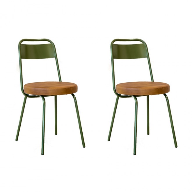 conjunto-de-2-cadeiras-praça-verde-musgo-e-couro-caramelo