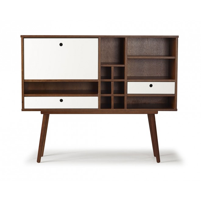Estante Bar Cerejeira - Branco M33