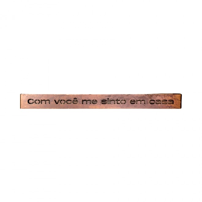 Placa Decorativa Trechos