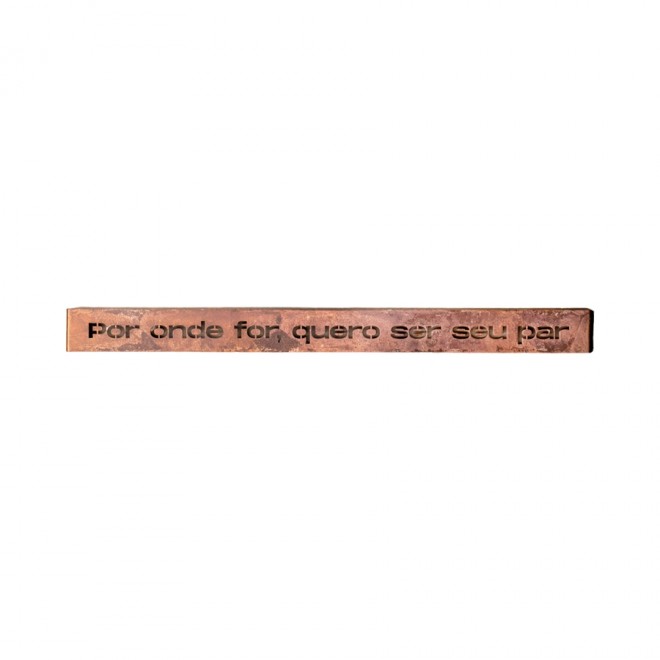 Placa Decorativa Trechos V 
