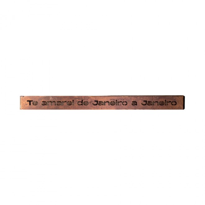 Placa Decorativa Trechos VI