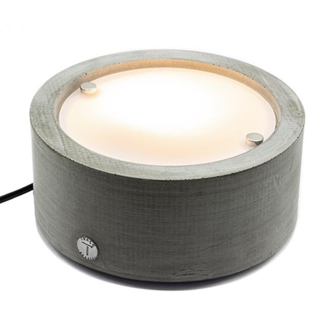 luminária-de-mesa-concreto-base-cinza-claro