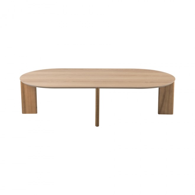 Mesa de Centro Oval Para Sala Merano