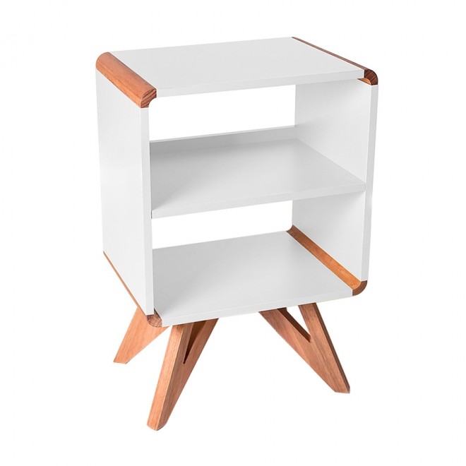 Mesa Lateral Mooca Alta - Branco