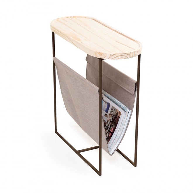 mesa-lateral-revisteiro-cidra-tecido-perola-e-estrutura-marrom