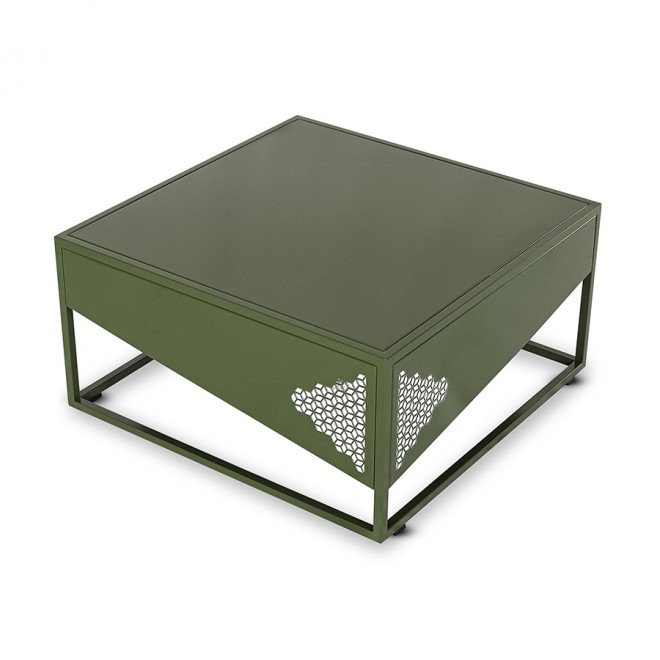 Mesa de Centro Athena - Verde Musgo