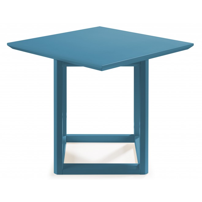 Mesa Lateral Alta Quatar - Azul Claro M50 