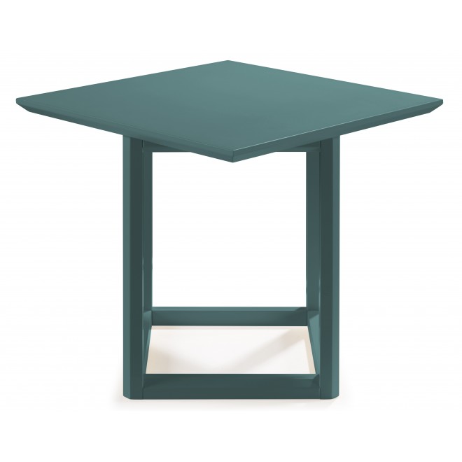 Mesa Lateral Alta Quatar - Verde Petróleo M521