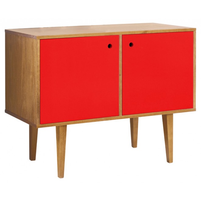 Buffet Bonfim 2 Portas - Vermelho M48
