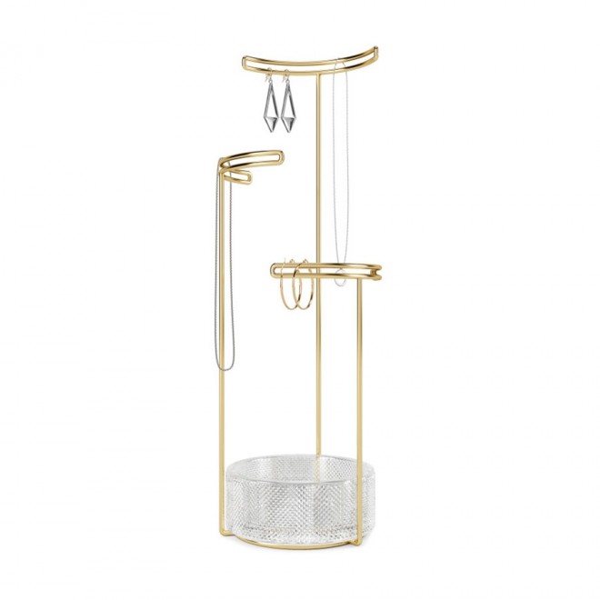 Organizador de Jóias Tesora Dourado