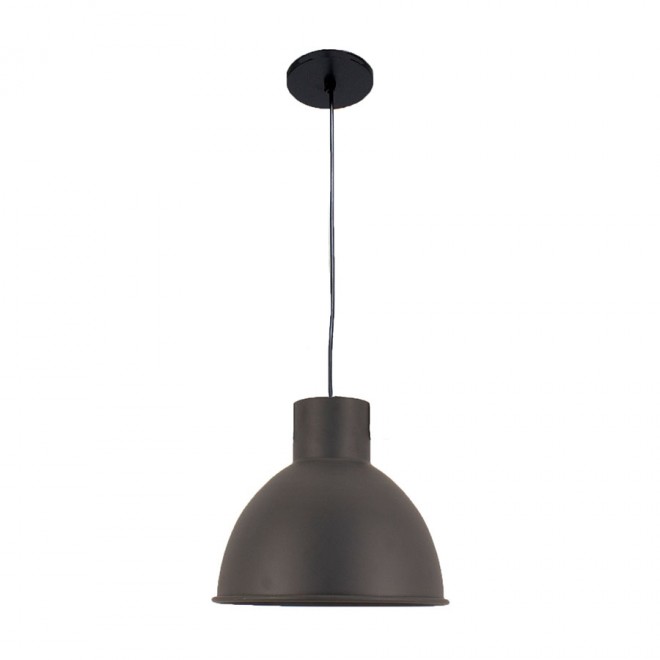 Luminária Pendente Galpão Pequena Corten