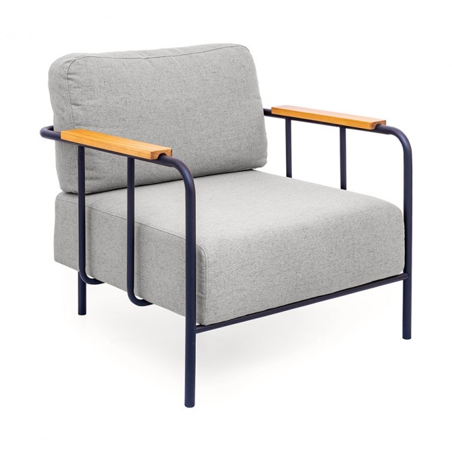 Poltrona Flint - Cinza