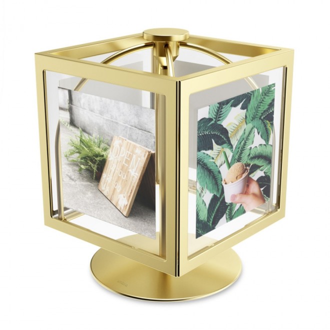 Porta-Retrato Rocker Dourado