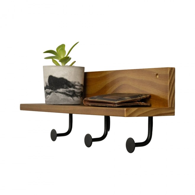 Prateleira Gancho Catumbi preto