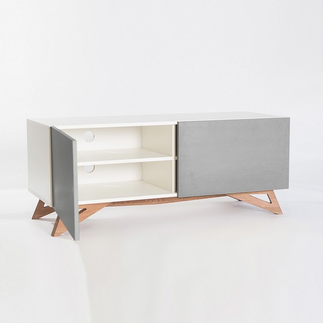 Rack Itaim Cinza