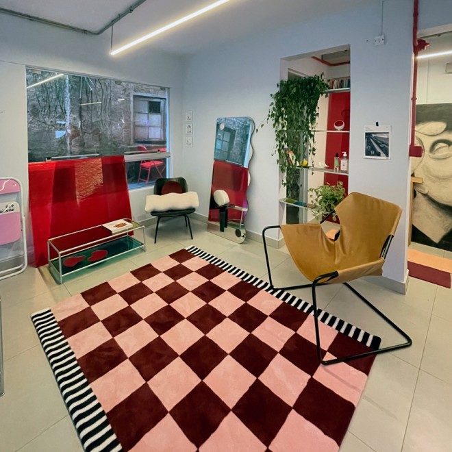 tapete-rosadrez-design-rotulo-em-branco