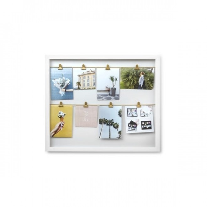 Mural de Fotos Clipline - Branco