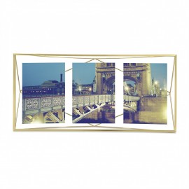 Porta-Retrato Prisma Multi Dourado