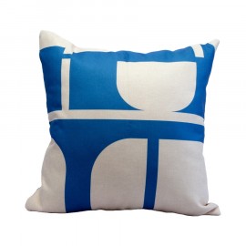 Capa de Almofada Athos Azul