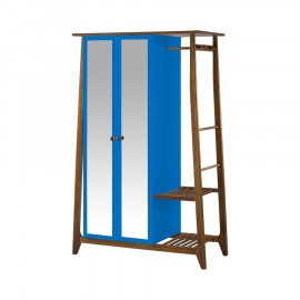 Armário 2 Portas Multiuso Floripa Azul Náutico