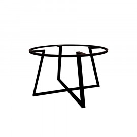 Base de Mesa de Jantar Redonda Para Área Externa Trevo