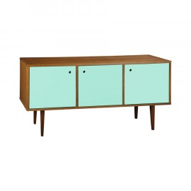 Buffet 3 Portas Bonfim Verde Menta