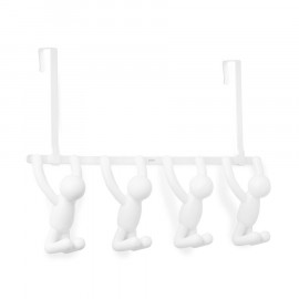 Cabideiro de Porta Buddy Branco Grande