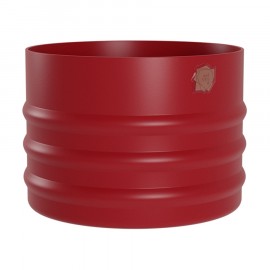 Cachepot Alumínio Friso