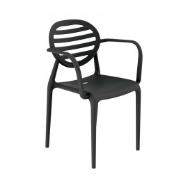 Cadeira Stripe Com Braço