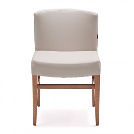 Cadeira Wave Eco Leather Off White
