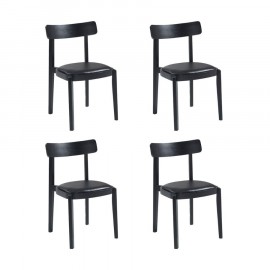 Conjunto de 4 Cadeiras Estofadas Paraty