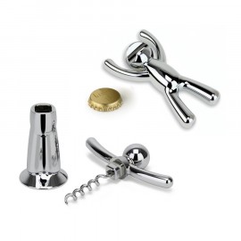 Conjunto Abridor e Saca-Rolhas Buddy