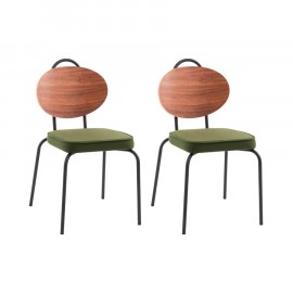 Conjunto de 2 Cadeiras Edra