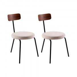 Conjunto de 2 Cadeiras Trio