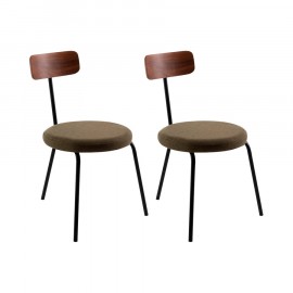 Conjunto de 2 Cadeiras Trio