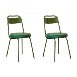 Conjunto de 2 Cadeiras Praça